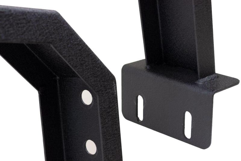 Toyota Tacoma Truck Bed Rack - Fishbone Offroad - Half Height Tackle Rack - Black - `16-`27